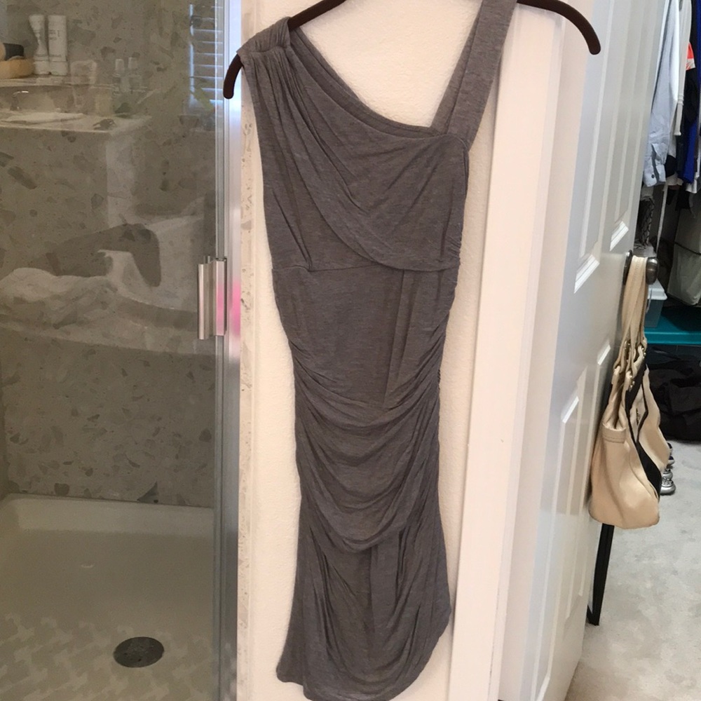 Michael Stars grey jersey dress